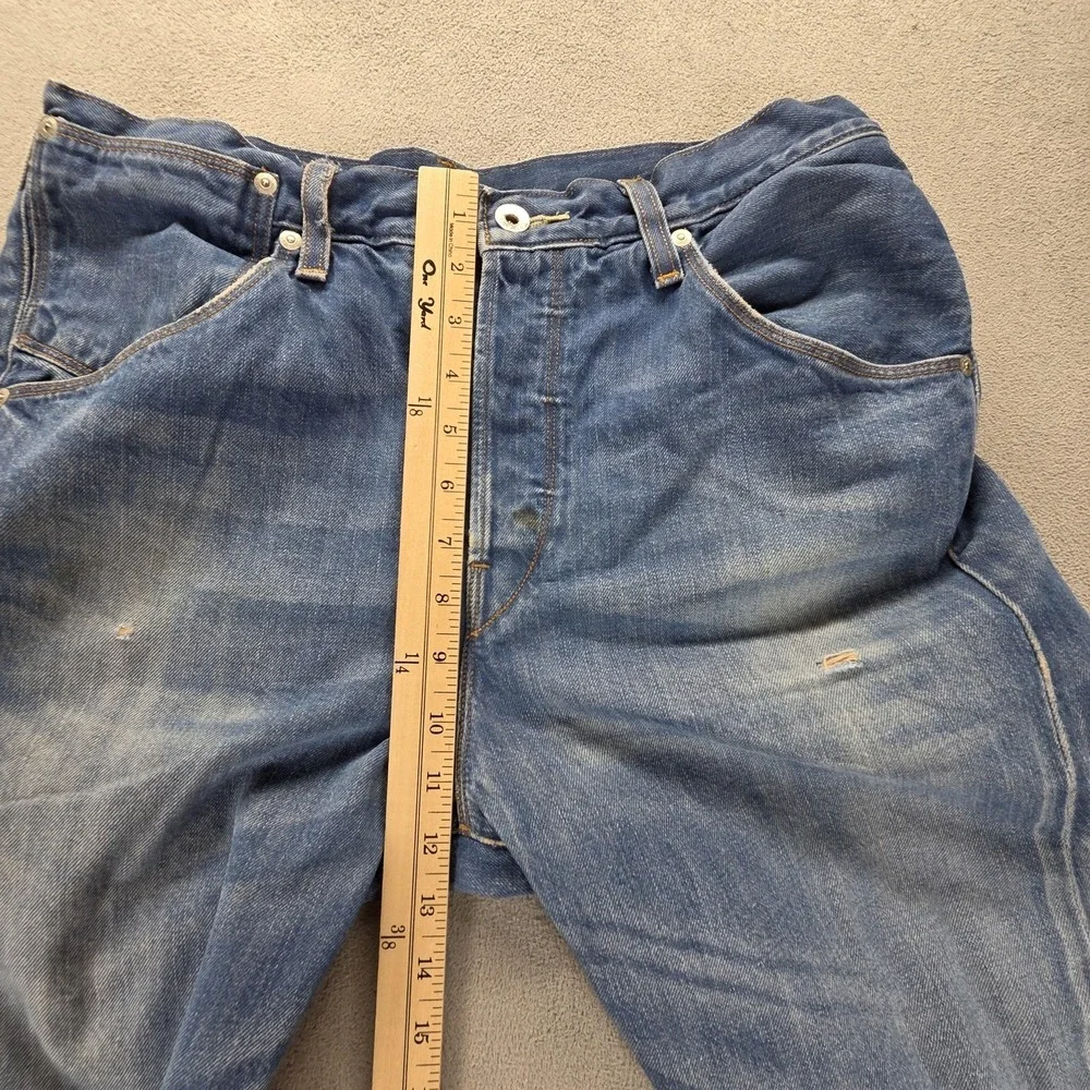 VTG Levis Engineered Jeans Mens Blue Buckle Back Twisted One Pocket Fits 31x34
